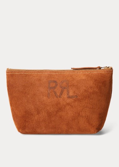 Men's Ralph Lauren Roughout Suede Pouch | 658941OIU